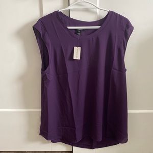 RW&CO beautiful purple tank top blouse, brand new never worn with tags.